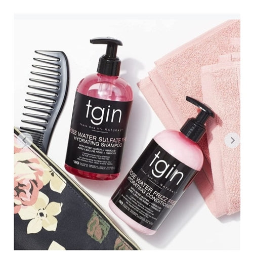 TGIN Rose Water Frizz Free + Acai Berry 13 oz