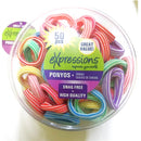 Expressions 50pcs Multicoloured Ponyos