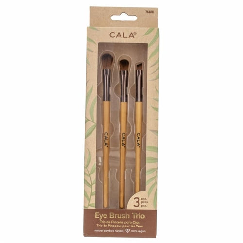 Cala Bamboo Eye Brush Trio Makeup Brushes