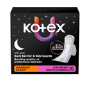 Kotex Ultra Thin Overnight Pads With Wings, Heavy Absorbency, 26 Ct