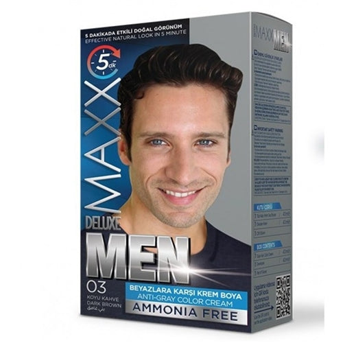 Maxx Deluxe Ammonia Free Hair Dye Men