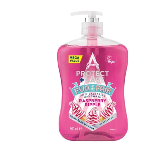 Astonish Protect + Care Anti-Bacterial Handwash Raspberry