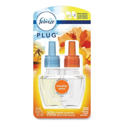 Febreze Plug Air Freshener Scented Oil Refill, 0.87 oz.