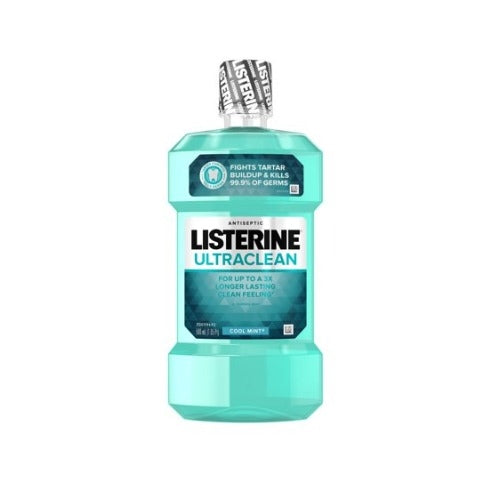 Listerine Ultra Clean Antiseptic Mouthwash, Cool Mint