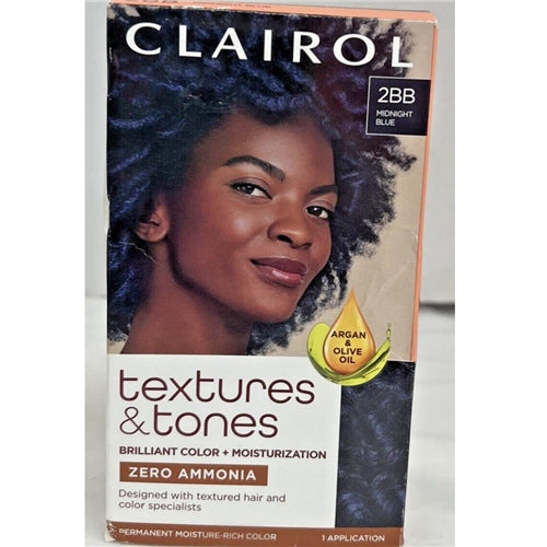 Clairol Professional Textures and Tones Hair Color 2BB Midnight Blue