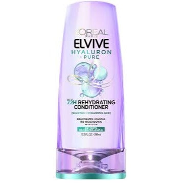 L'Oreal Paris Elvive Hyaluron Pure Conditioner, for Oily Hair, 13.5 fl oz