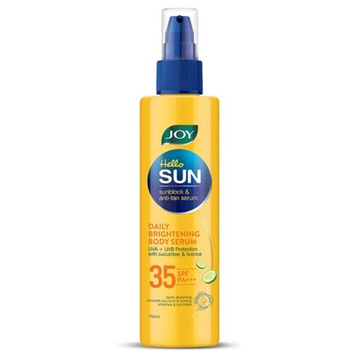 Joy Hello Sun Daily Brightening Body Serum Sunscreen SPF 35 PA+++ 150ml