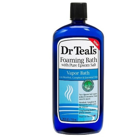 Dr Teal's Cool Vapor Mint & Menthol Foaming Bubble Bath - 24 fl oz