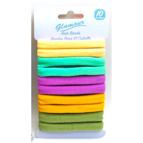 Glamour 10Pc Hair Bands
