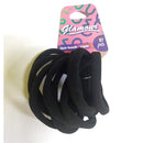Glamour 10pcs Hair Ties - Black