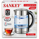 Sankey Glass Electric Kettle 1.7Litres