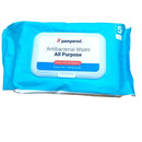 Pampered Antibacterial Wipes, 50's