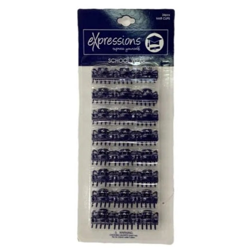 Expressions 24 Pcs Mini Hair Clip