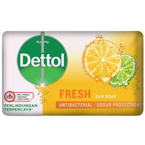 Dettol, Fresh Lemon Soap - Anti-Bacterial 100g