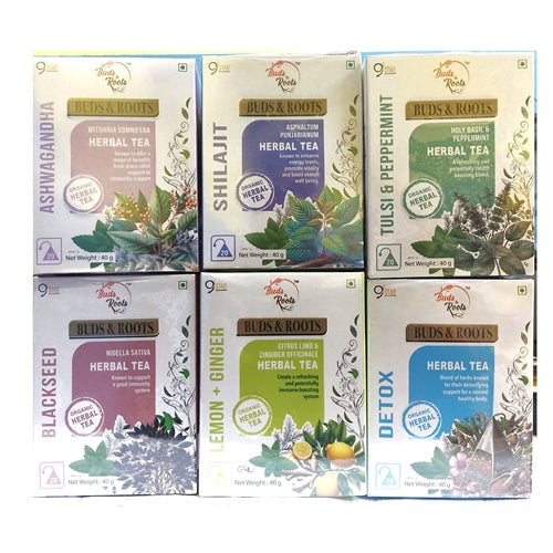 Buds & Roots Organic Herbal Tea 40g