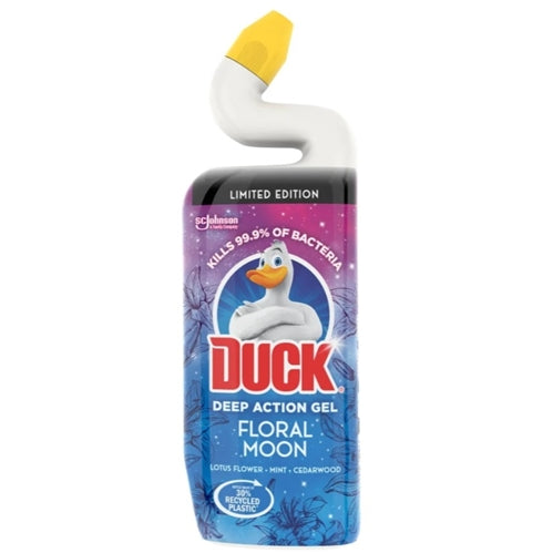 Duck Liquid Toilet Cleaner, Deep Action Gel, 750ml