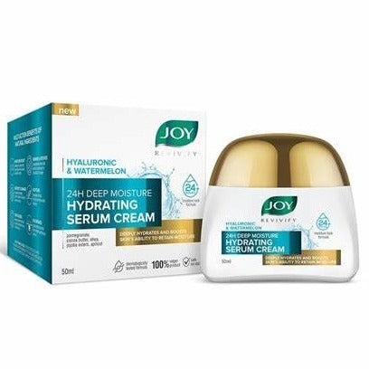 Joy Revivify Hyaluronic & Watermelon 24H Deep Moisture Hydrating Serum Cream 50ml
