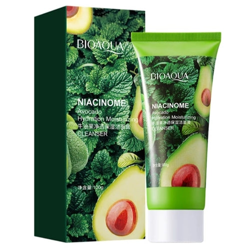 BioAqua Niacinome Avocado Clear Skin Facial Cleanser 100g