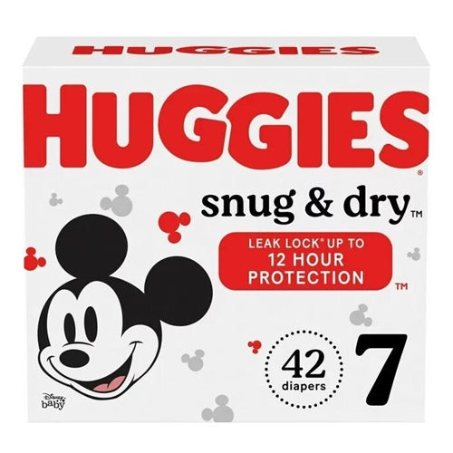 Huggies Snug & Dry Stage 7 Triple Layer Protection - 42's