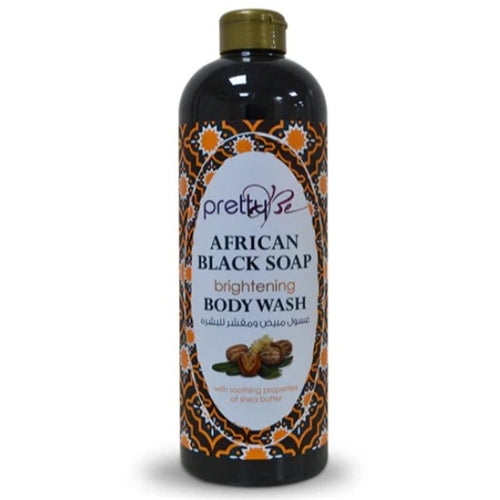 Pretty Be African Shea Nut Brightening Body Wash Scrub 1L