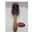 Glamour Cococnut Plant Fiber Round Hair Brush-Brown