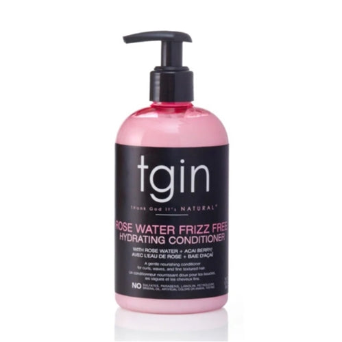 TGIN Rose Water Frizz Free + Acai Berry 13 oz