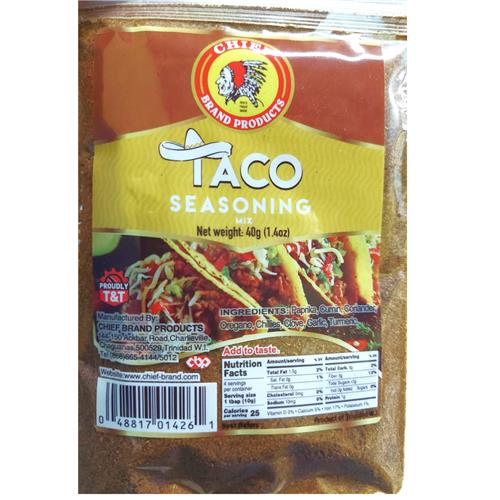 Chief Taco Seasoning 40g