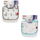 Nuby 5 Pack Feeding Bib, Assorted Designs