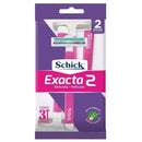 Schick Exacta 2 Delicate 3 Pack Shaver