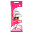 Bic Twin Lady Shavers 5 Pack