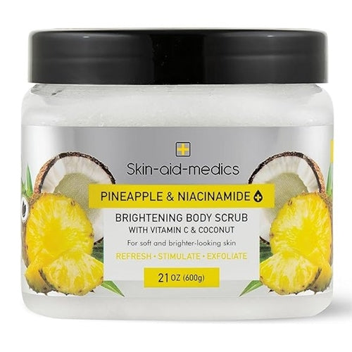 Spa-aid-medics Pineapple & Niacinamide Brightening Body Scrub 21oz