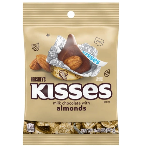 Hershey's Kisses With Almonds 4.48oz