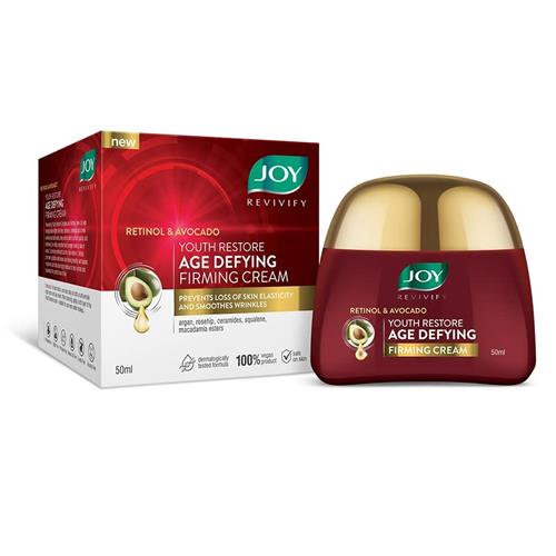 Joy Revivify Retinol & Avocado Youth Restore Age Defying Firming Cream - 50ml