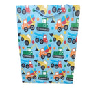 Rainbows Jumbo Gift Bag / Construction Vehicle Print