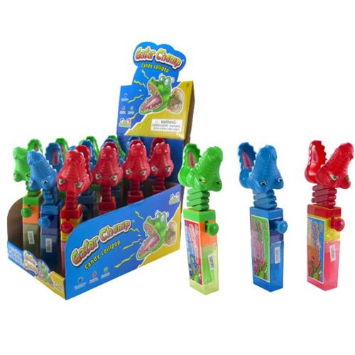 Gator Chomp Candy with Toy Top, 0.42 Oz.