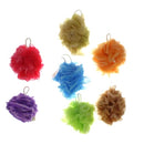 Pacific Club Flower Bath Single Bath Pouf - Assorted Colors