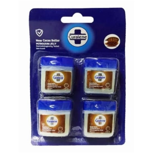 Curalene 4 Pack Petroleum Jelly 10ml - Cocoa Butter