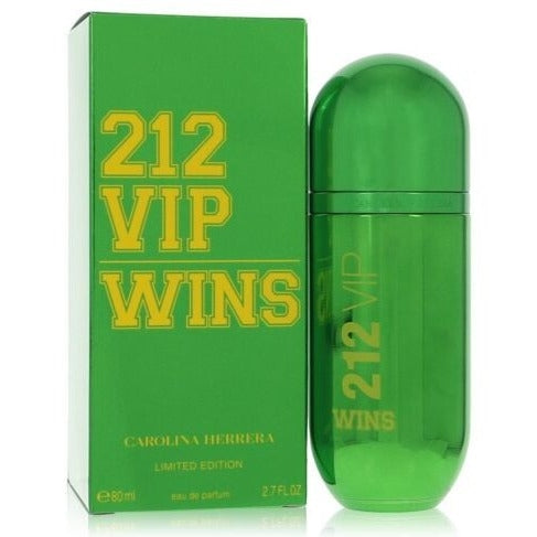 Carolina Herrera 212 Vip Wins Eau De Parfum Spray Limited Edition 2.7 oz