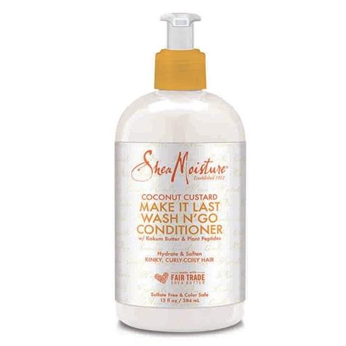 SheaMoisture Coconut Custard Make It Last Wash N’ Go 13 Ounce