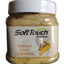 Soft Touch Premium Tumeric Organic Clay Mask 500g