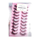 P. Jewel Cosmetics Luxurious Lashes - 10 Pairs