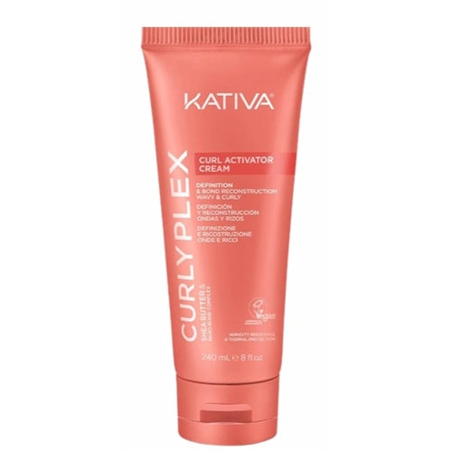 Kativa Curly Plex Definition & Bond Reconstruction Curl Activator Cream 240ml