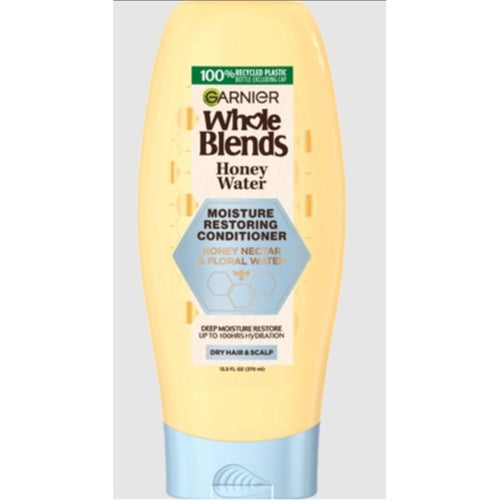 Garnier Whole Blends Honey Water Moisture Restoring For Dry Hair & Scalp 12.5 fl oz