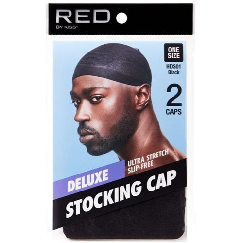 Red By Kiss Deluxe Stocking Cap, 1 Size - 2 Caps