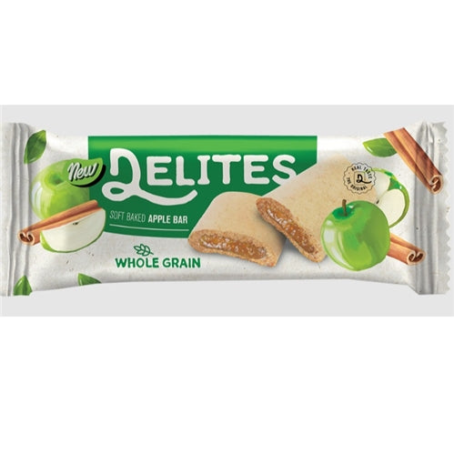 Delites Whole Grain Soft Baked Apple Bar 25g