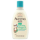 Aveeno Kids 2-in-1 Hydrating Shampoo & Conditioner, Gently Cleanses, Conditions & Detangles Kids Hair - 12 fl oz