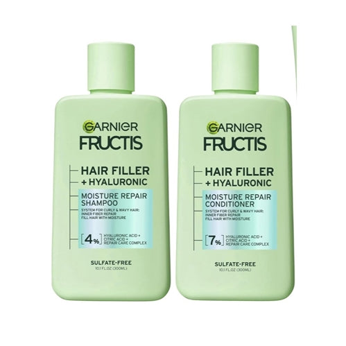 Garnier Fructis Hair Fillers Moisture Repair + Hyaluronic for Curly Hair - 10.1 fl oz