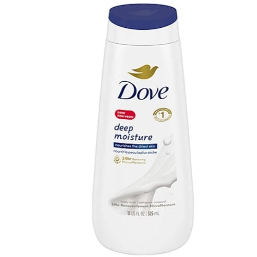 Dove Deep Moisture Nourishing Long Lasting Women's Body Wash, 11 fl oz