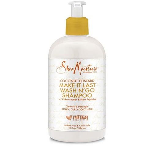 SheaMoisture Coconut Custard Make It Last Wash N’ Go 13 Ounce