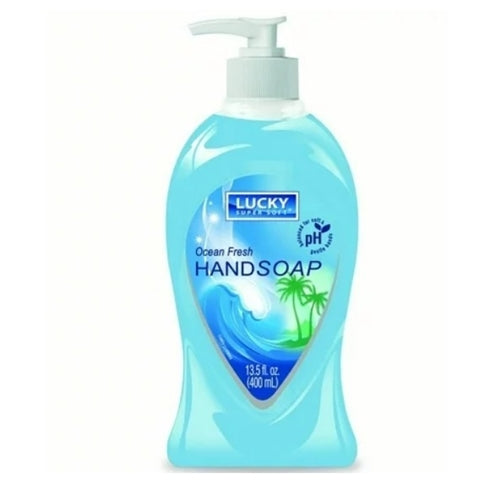 Lucky Super Soft Liquid Soap Ocean Fresh 13.5 Oz